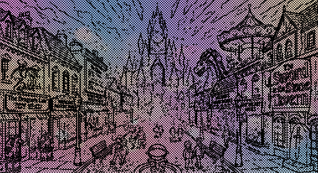 A storybook setting in Princess Realm