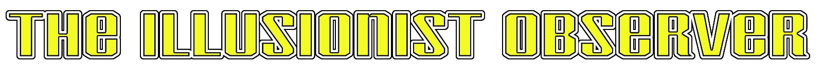 THE ILLUSIONIST OBSERVER BANNER